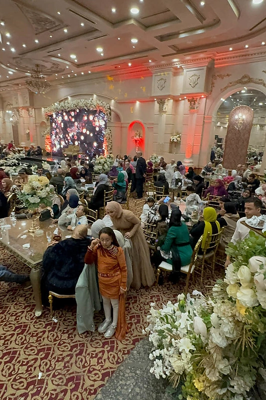 Vilma Elatroush dalyvavo vestuvėse Egipte