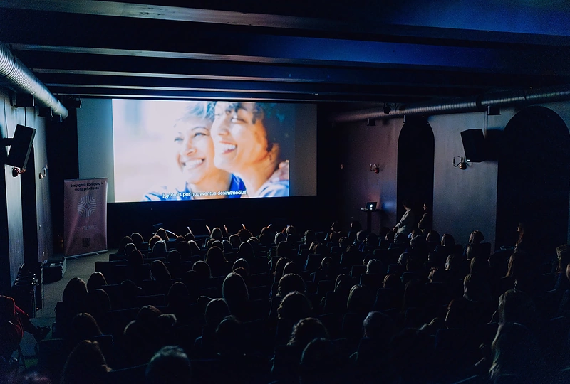 Filmo apie menopauzę seansas Vilniuje