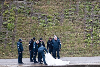Neryje rastas žmogaus kūnas / Lukas Balandis / BNS nuotr.