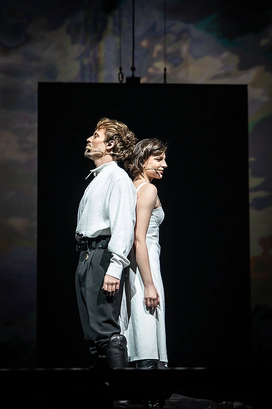 Muzikinė drama „Emilija“, Mantas Zemleckas ir Jovita Jankelaitytė / Eglės Sabaliauskaitės nuotr.