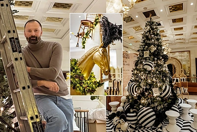 Prabangiame Vilniaus viešbutyje – kalėdinė M.Petruškevičiaus pasaka: įkvėpė „Alisa Stebuklų šalyje“