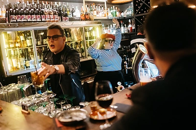 Božole dienos šventimas „In vino“ / Manto Repečkos nuotr.