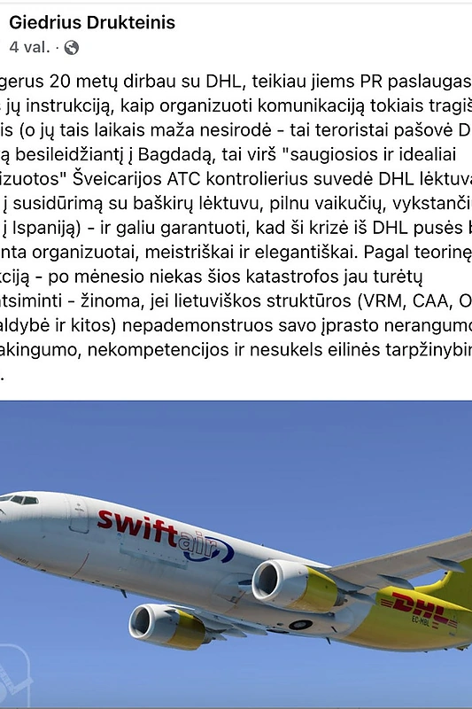 Giedriaus Drukteinio įrašas / Žmonės.lt nuotr.