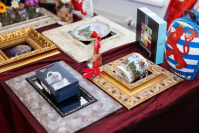 Tarptautinės Kalėdų labdaros mugės pristatymas / Roberto Riabovo / BNS nuotr.