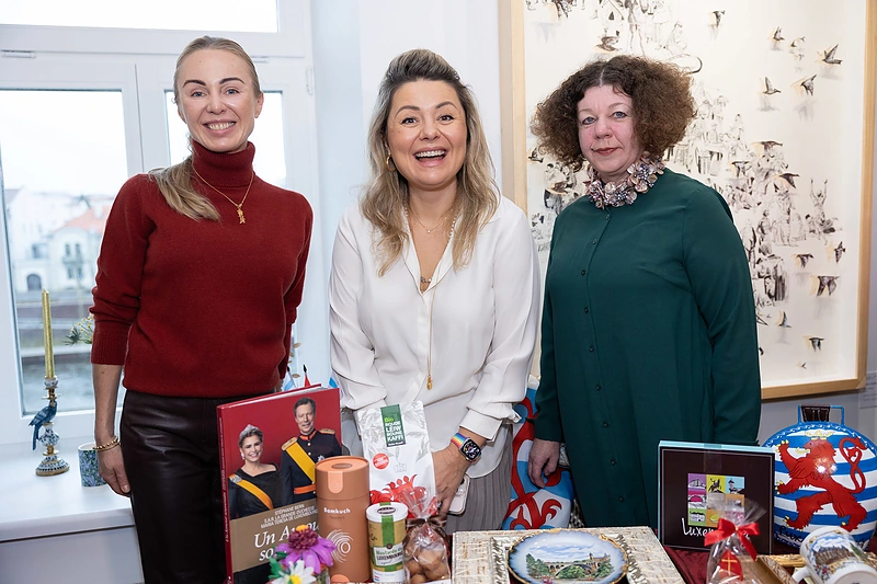 Tarptautinės Kalėdų labdaros mugės pristatymas / Roberto Riabovo / BNS nuotr.