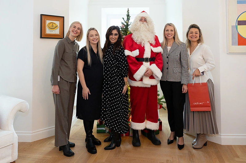 Tarptautinės Kalėdų labdaros mugės pristatymas / Roberto Riabovo / BNS nuotr.