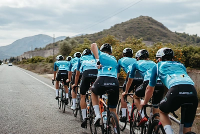 „Energus“ dviratininkų treniruotė stovykloje Ispanijoje / „Energus“ nuotr.