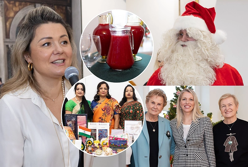 Tarptautinės Kalėdų labdaros mugės pristatymas / Roberto Riabovo / BNS nuotr.