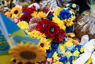 22-osios Tarptautinės Kalėdų labdaros mugės atidarymas / Lukas Balandis / BNS nuotr.