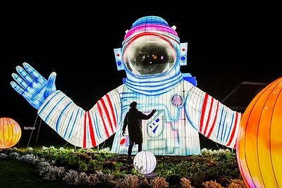 Pakruojo dvaro žiemos festivalio „Besmegenių vestuves“ atidarymas / Pakruojo dvaro nuotr.