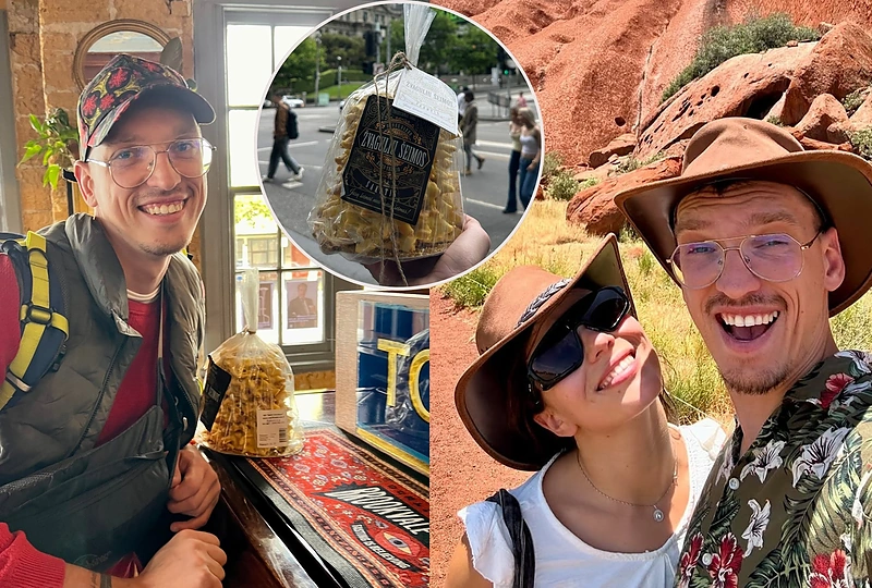 Manto Bertulio ir Ugnės Zavistauskaitės kelionės po Australiją akimirkos / Asmeninio archyvo nuotr.