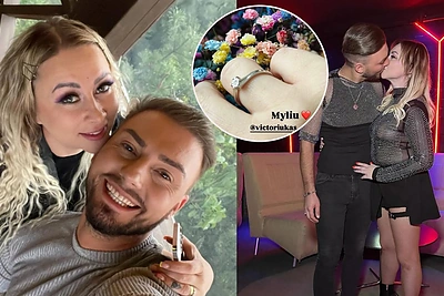 Susižadėjo Sandra Žutautienė ir Viktoras Vaikšnoras: lemtingas „taip“ – per gimtadienį