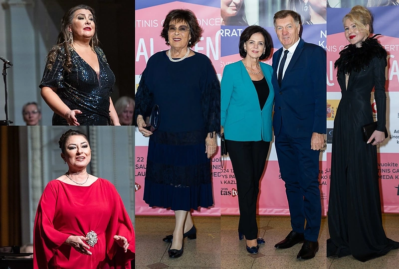 Šventinis Gala koncertas „Du balsai – viena širdis“ / Roberto Riabovo / BNS nuotr.