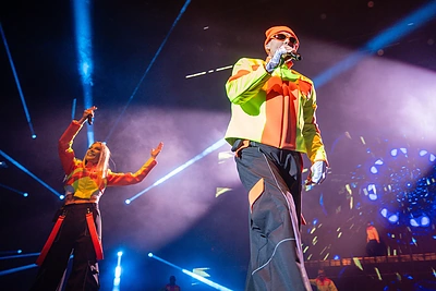 Grupės „Karališka erdvė“ koncertas Kauno „Žalgirio“ arenoje / Teodoro Biliūno / BNS nuotr.