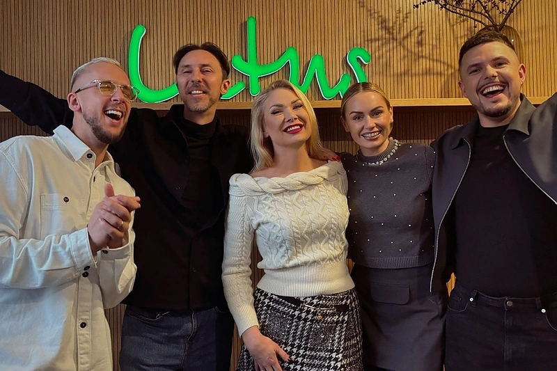 Atlikėjai „Lietaus“ studijoje / Radijo stoties „Lietus“ nuotr.