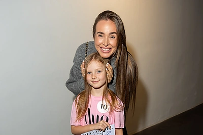 Viktorija Siegel su dukra Nicole / Dariaus Kučio nuotr.