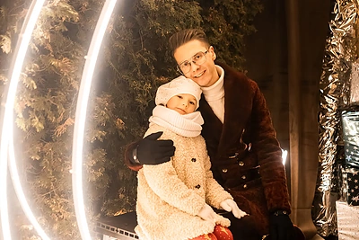 Roko Galvono „Kalėdų Senelio kiemo“ atidarymo akimirka