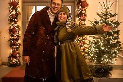 Roko Galvono „Kalėdų Senelio kiemo“ atidarymo akimirka