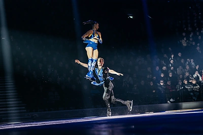 Klaipėdoje įvyko pirmasis „Ledo melodijų“ šou / Vytauto Dranginio nuotr.