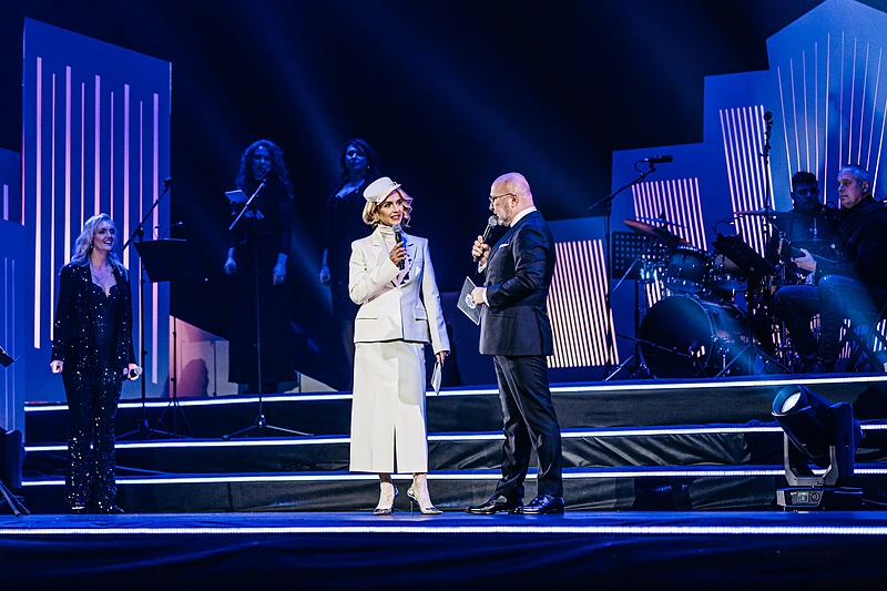 Klaipėdoje įvyko pirmasis „Ledo melodijų“ šou / Vytauto Dranginio nuotr.