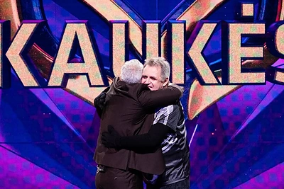 TV projektas „Kaukės“. Atidengta „Lašinių“ kaukė / Simono Barono nuotr.