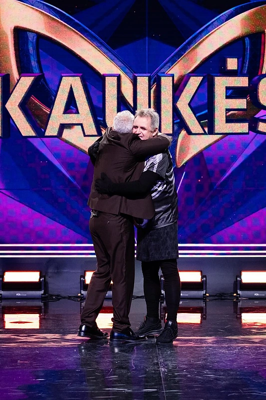 TV projektas „Kaukės“. Atidengta „Lašinių“ kaukė / Simono Barono nuotr.