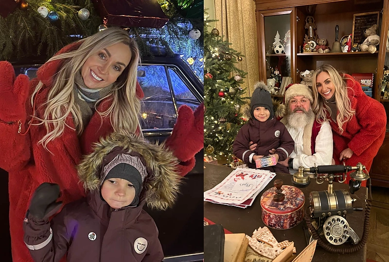 Gerda Žemaitė su sūnumi / Asmeninio archyvo nuotr.