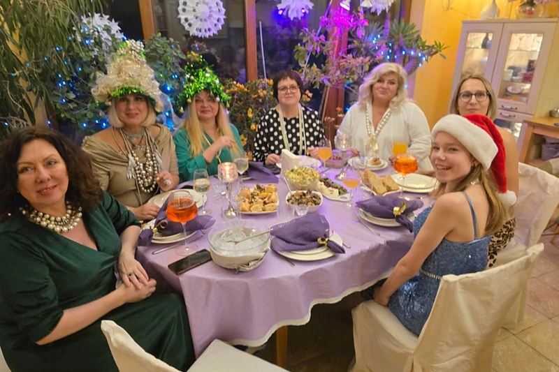 Kalėdinis Dainos Bilevičiūtės vakarėlis / Asmeninio archyvo nuotr.
