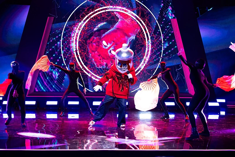 Laidos „Kaukės“ akimirka / Simono Barono nuotr.