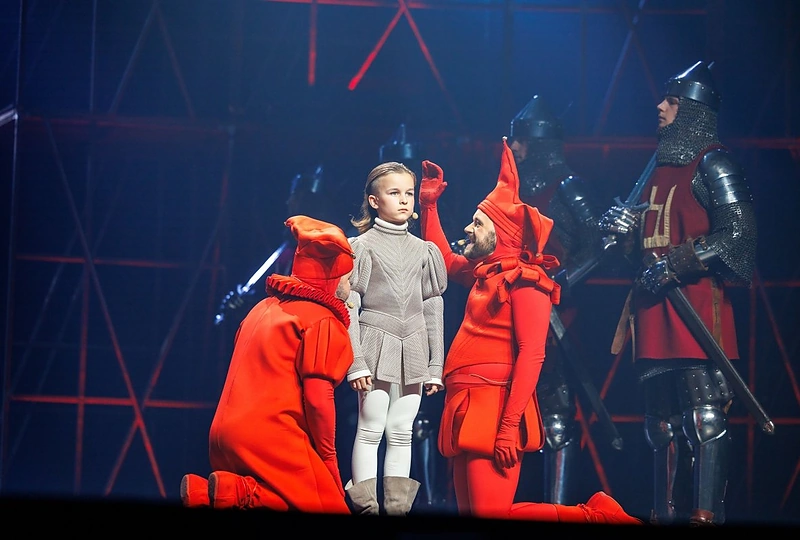 Miuziklas „Žygimanto Augusto ir Barboros Radvilaitės legenda“ / Organizatorių nuotr.