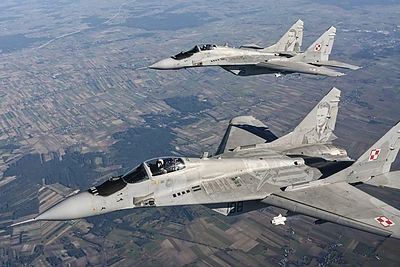 Įsižiebė naujas Lenkijos ir Ukrainos konfliktas dėl naikintuvų MiG-29 bei dronų