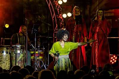 Oneidos Kunsungos koncertas „Afro ritmu: pasaulio muzikos hitai“ / Liusjeno Kulbio nuotr.
