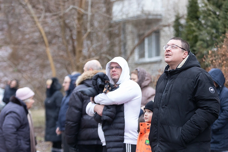 Sprogimas Dzūkų gatvėje / Roberto Riabovo / BNS nuotr.