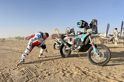 Rytas prieš antrojo etapo startą Dakare / Žilvino Pekarsko / 15min nuotr.