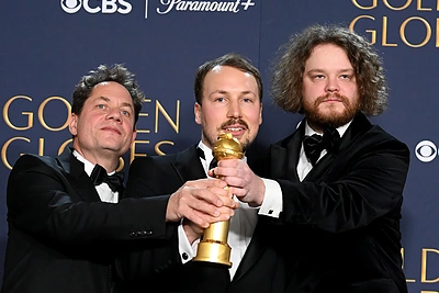 Latvis Gintas Zilbalodžis su komanda / Vida Press nuotr.