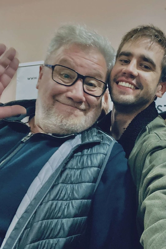 Arnas Ašmonas ir Sigitas Jakubauskas / Asmeninio albumo nuotr.