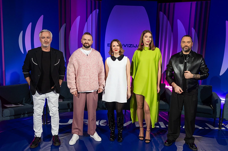 Eurovizijos filmavimas / Skirmanto Lisausko / BNS nuotr.