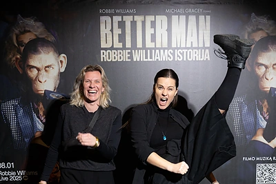 Better Man: Robbie Williams istorija - išankstinė filmo peržiūra / Gretos Skaraitienės / BNS nuotr.