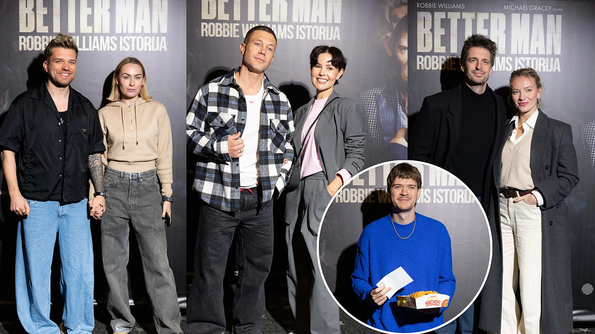 Better Man: Robbie Williams istorija - išankstinė filmo peržiūra / Gretos Skaraitienės / BNS nuotr.