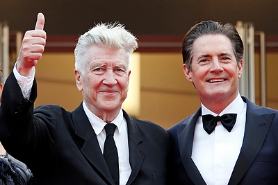 Davidas Lynchas ir Kyle'as MacLachlanas / „Scanpix“ nuotr.