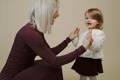 Ugnė Siparė su vyru Mariumi ir dukra Uma / Gerdos Semčišinos nuotr.