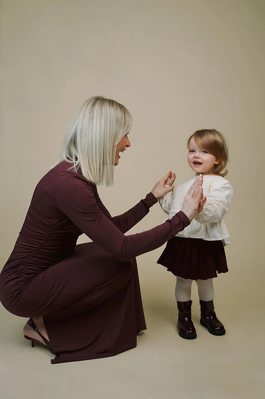 Ugnė Siparė su vyru Mariumi ir dukra Uma / Gerdos Semčišinos nuotr.