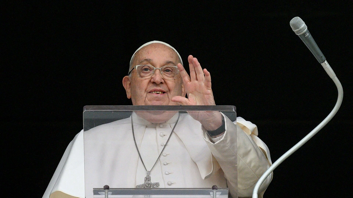 Popiežius Pranciškus / Simone Risoluti / via REUTERS