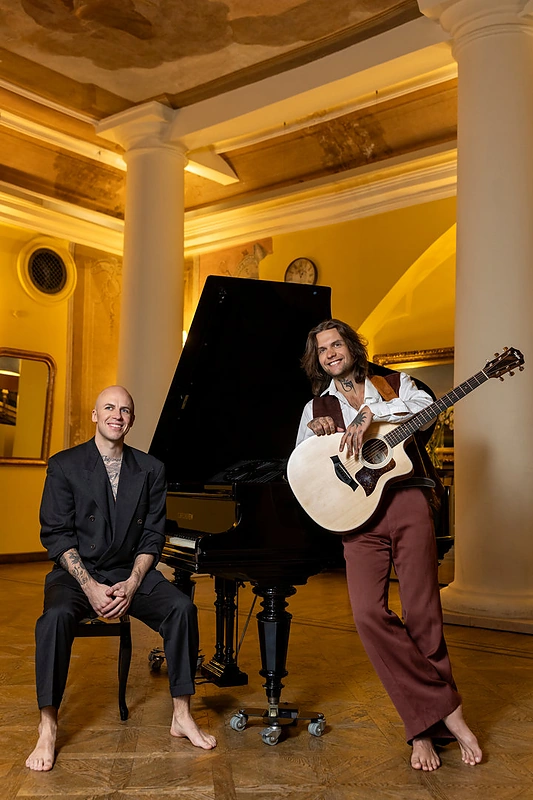 Vido Bareikio ir Gamkos klipo „Brolis“ filmavimas / Liusjeno Kulbio nuotr.