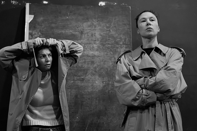 Spektaklio „Lūšies valanda“ repeticija / T. Ragimov nuotr.