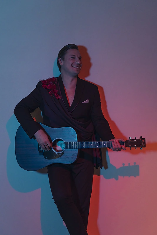Justinas Lapatinskas pristato eurovizinę dainą „Alright“ / Urtės Urmulevičiūtės nuotr.