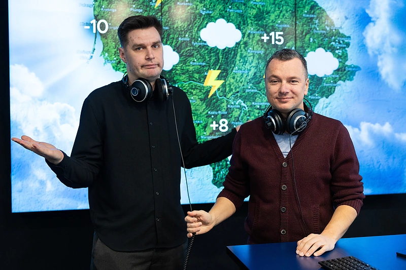 Paulius Vaitiekūnas grįžta į M-1 eterį / Roberto Riabovo / BNS nuotr.
