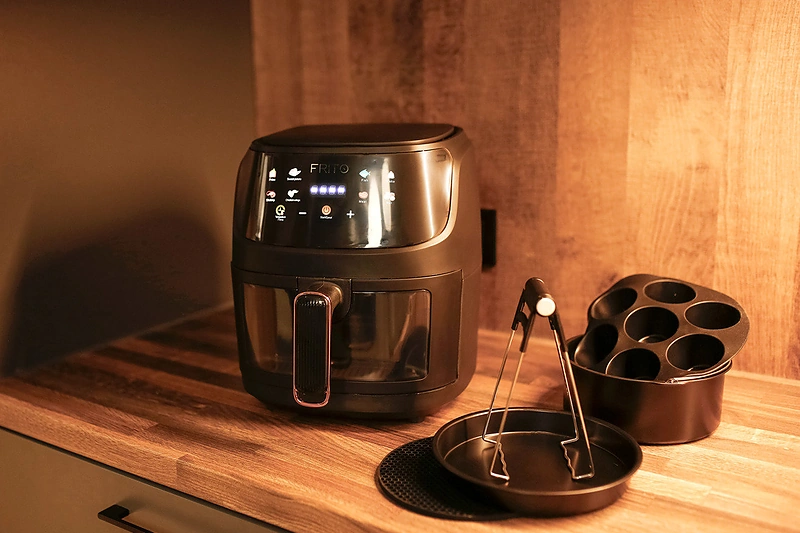 Karšto oro gruzdintuvė – kodėl vertą įsigyti? / „Premium namai" nuotr.