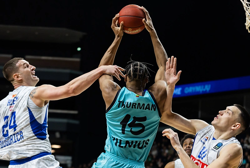 Vilniaus „Wolves-Twinsbet“ – Podgoricos „Budučnost“ / Patricija Adamovič / BNS nuotr.