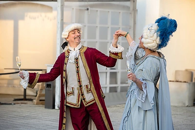 Gurmanų gildijos Venecijos karnavalas / Teodoro Biliūno / BNS nuotr.